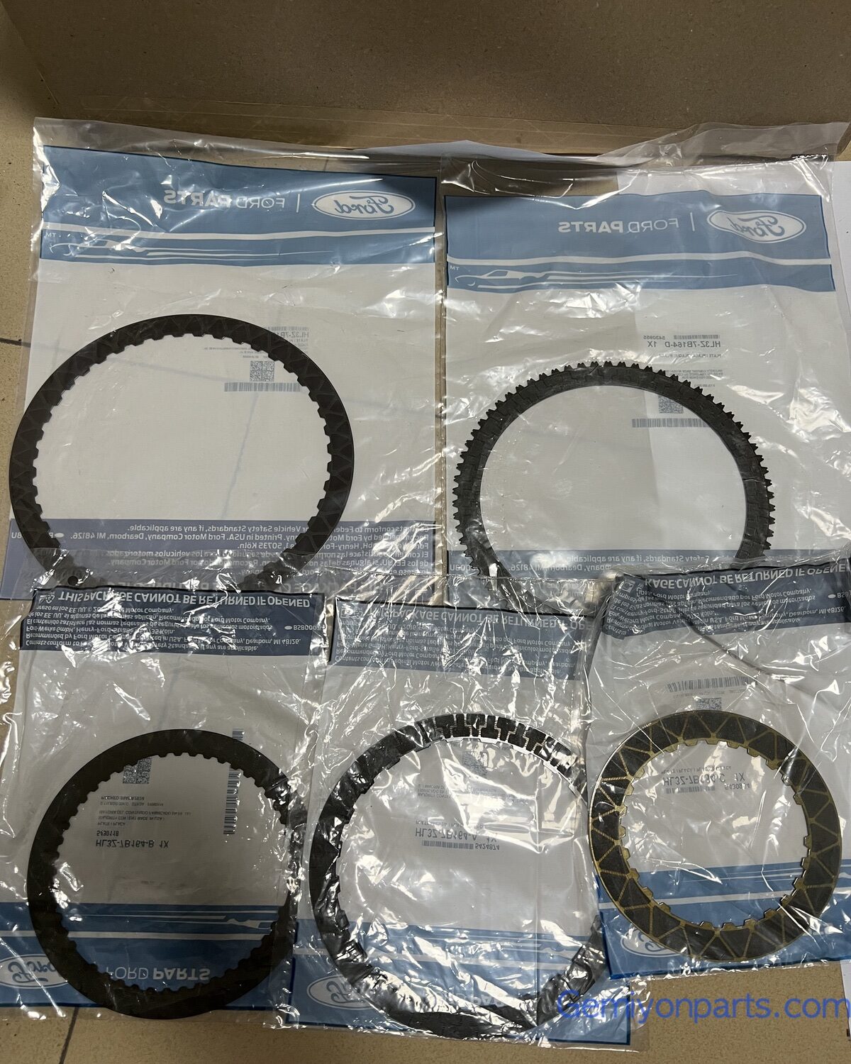 5 Packs Of Clutch Friction Plate